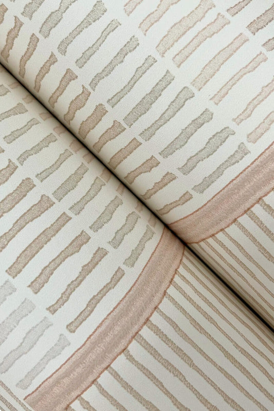 media image for La Broderie Wallpaper in Blush 213