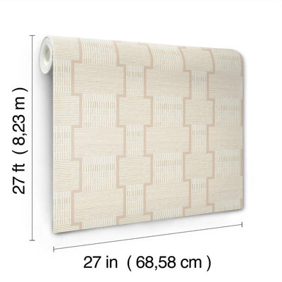 product image for La Broderie Wallpaper in Blush 33