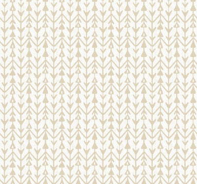 product image for Martigue Stripe Wallpaper in Ochre 62