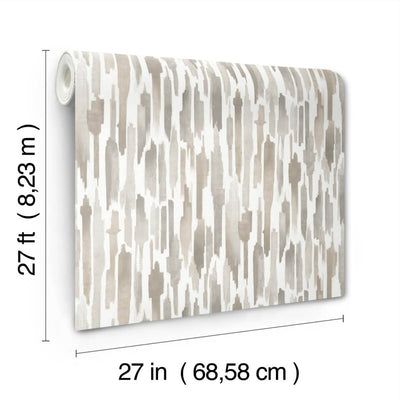 product image for Pluie Wallpaper in Light Neutral 6