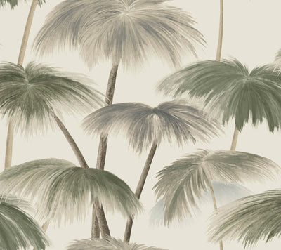 product image of Plein Air Palms Wallpaper in Vintage 569