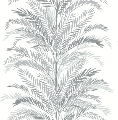 product image of Keana Palm Peel & Stick Wallpaper in Harbor Mist by Lillian August for NextWall 584