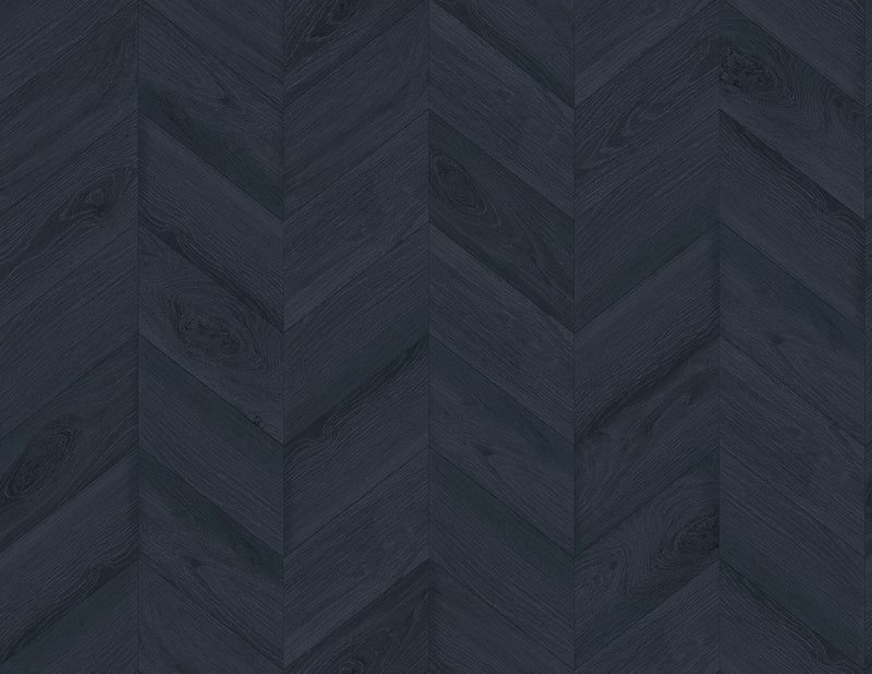 media image for Keone Bay Chevron Wallpaper in Nightfall 28