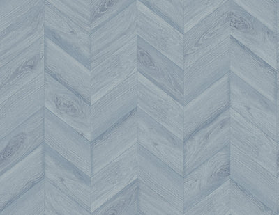 product image for Keone Bay Chevron Wallpaper in Bay Blue 12