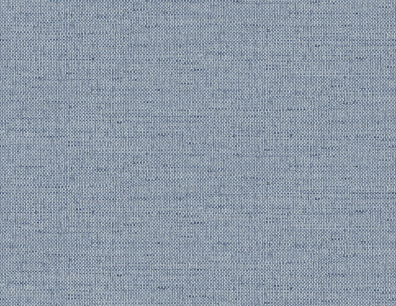 media image for Kaya Faux Paperweave Wallpaper in Coastal Blue 224