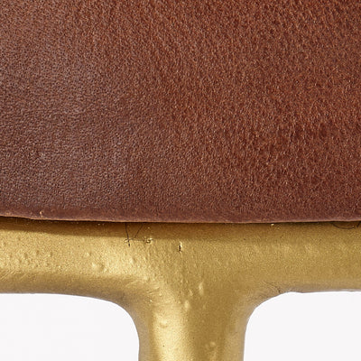 product image for Henry Round Leather Bar Stool 3 31