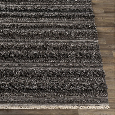 product image for Lugano LUG-2301 Hand Woven Rug in Charcoal & Cream by Surya 59