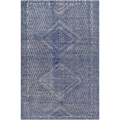 product image of Livorno LVN-2304 Hand Knotted Rug in Denim & White by Surya 575