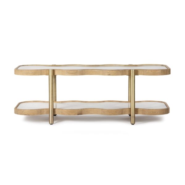 media image for swirl coffee table by style union home lvr00758 2 255