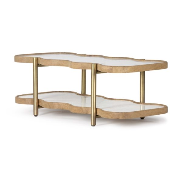 media image for swirl coffee table by style union home lvr00758 4 272