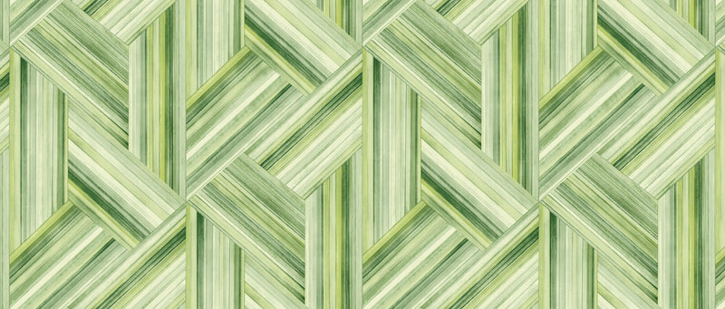 media image for Geo Inlay Fabric in Chartreuse and Basil 218