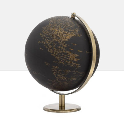 product image of latitude vintage black world globe by torre tagus 1 585