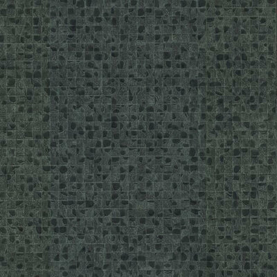 product image for Leather Lux Wallpaper in Dark Green from the Traveler Collection by Ronald Redding 96