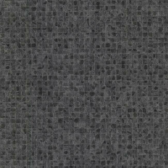 media image for Leather Lux Wallpaper in Grey from the Traveler Collection by Ronald Redding 275