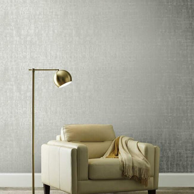 product image for Liquid Metal Wallpaper in Silver from the Ronald Redding 24 Karat Collection by York Wallcoverings 78