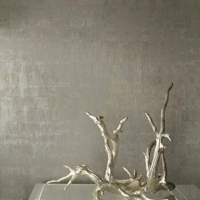 product image for Liquid Metal Wallpaper in Taupe from the Ronald Redding 24 Karat Collection by York Wallcoverings 79