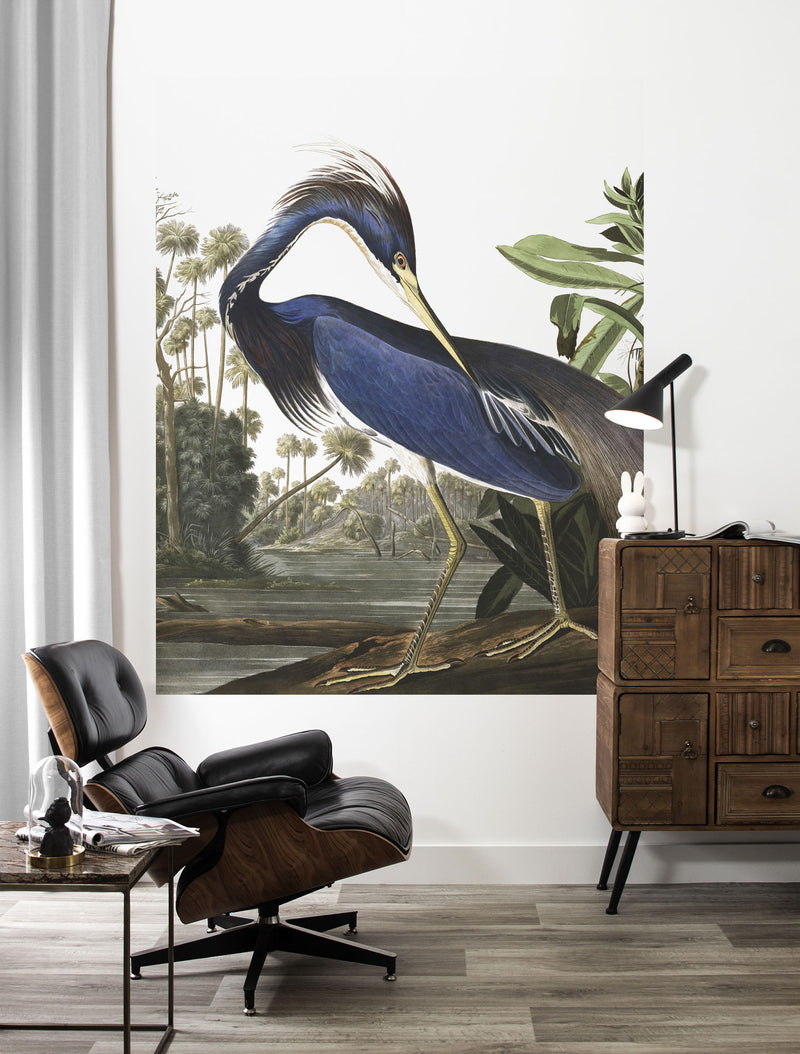 media image for Louisiana Heron 011 Wallpaper Panel by KEK Amsterdam 288