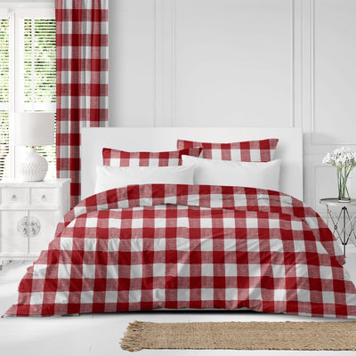 product image for Lumberjack Check Red/White Bedding 2 84