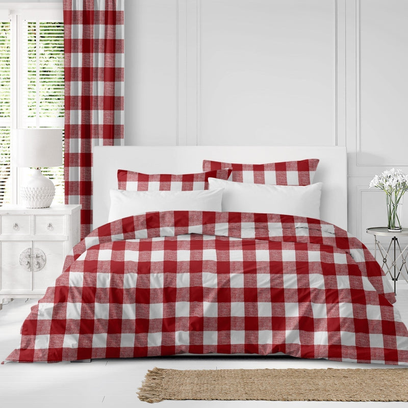 media image for Lumberjack Check Red/White Bedding 2 211