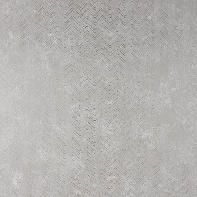 product image of Luna Distressed Chevron Wallpaper in Silver from the Polished Collection by Brewster Home Fashions 533