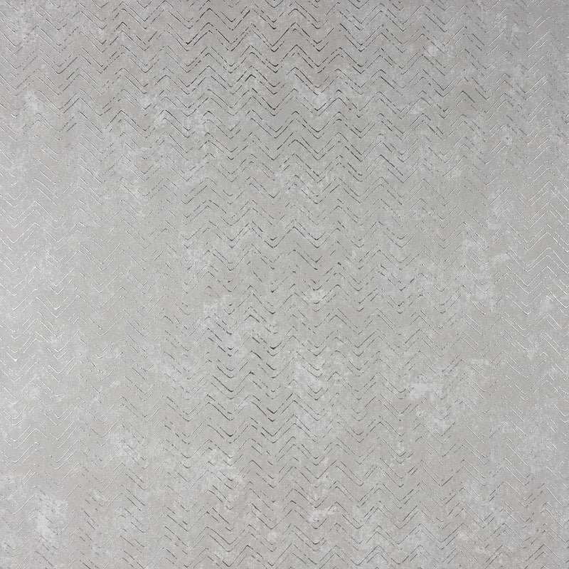 media image for sample luna distressed chevron wallpaper in silver from the polished collection by brewster home fashions 1 298