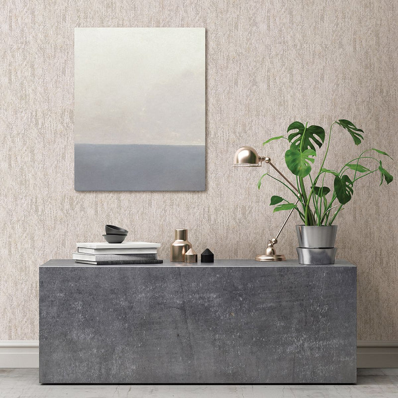 media image for Luster Distressed Texture Wallpaper in White from the Polished Collection by Brewster Home Fashions 288