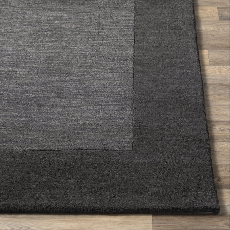 media image for Mystique M-347 Hand Loomed Rug in Charcoal & Black by Surya 241