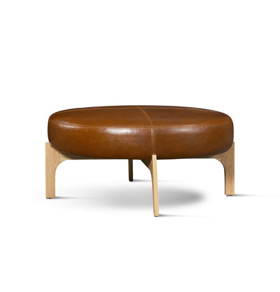 product image of Manning Leather Ottoman 511