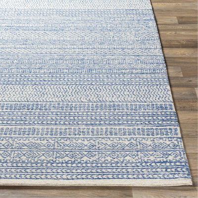product image for Maroc MAR-2304 Hand Tufted Rug in Dark Blue & Ivory by Surya 65