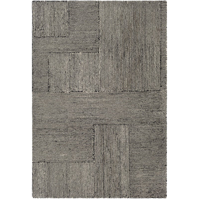 product image of Maroc MAR-2320 Hand Tufted Rug in Black & Beige by Surya 52