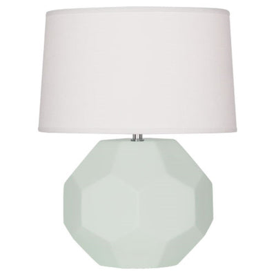 product image of matte celadon franklin table lamp by robert abbey ra mcl01 1 538