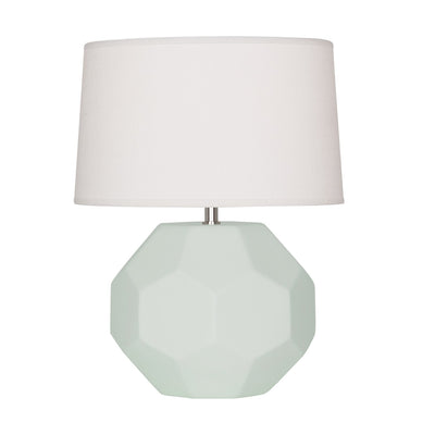 product image of matte celadon franklin accent lamp by robert abbey ra mcl02 1 554