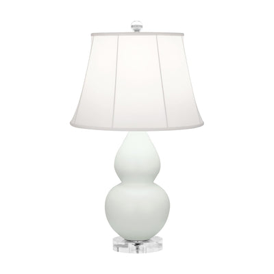 product image for matte celadon glazed ceramic double gourd accent lamp by robert abbey ra mcl50 4 32