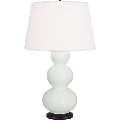 product image for triple gourd matte celadon glazed ceramic table lamp by robert abbey ra mcl42 2 45
