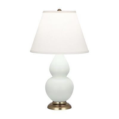 product image of matte celadon glazed ceramic double gourd accent lamp by robert abbey ra mcl50 1 533