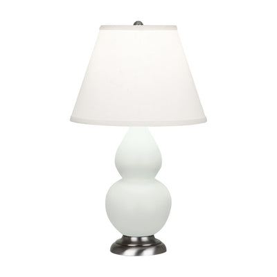 product image for matte celadon glazed ceramic double gourd accent lamp by robert abbey ra mcl50 2 2