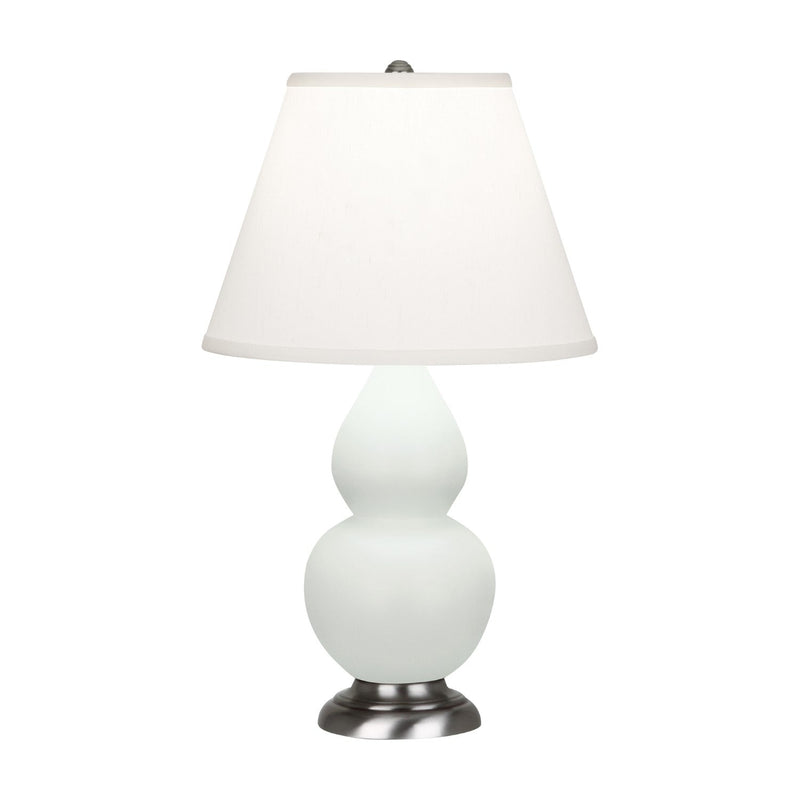 media image for matte celadon glazed ceramic double gourd accent lamp by robert abbey ra mcl50 2 253