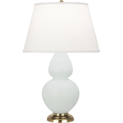 product image of double gourd matte celadon glazed ceramic table lamp by robert abbey ra mcl55 1 530