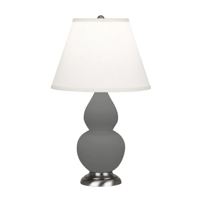 product image for matte ash glazed ceramic double gourd accent lamp by robert abbey ra mcr14 4 74