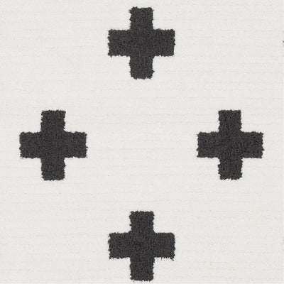 product image for Moroccan Shag MCS-2306 Rug in Black & White by Surya 34