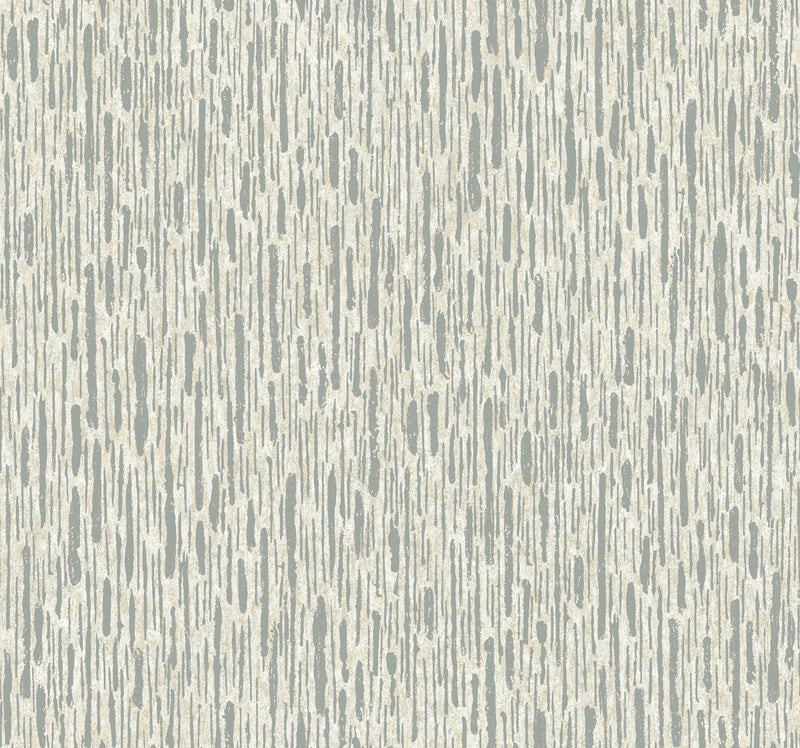 media image for Metallic Cascade Wallpaper in Cream/Silver from the Modern Metals Second Edition 259