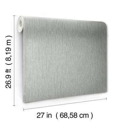 product image for Metallic Cascade Wallpaper in Spa/Silver from the Modern Metals Second Edition 38