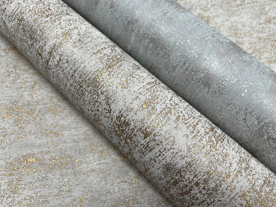 product image for Shimmering Patina Wallpaper in Spa/Silver from the Modern Metals Second Edition 83