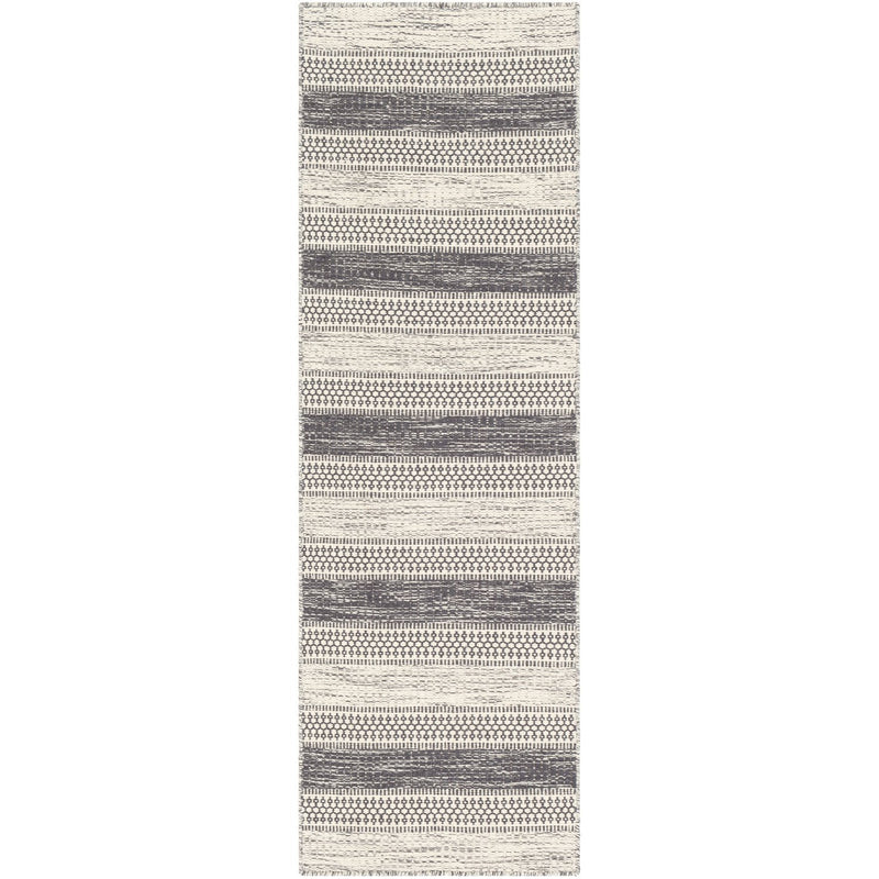 media image for Mardin MDI-2301 Hand Woven Rug in Black & Ivory by Surya 281