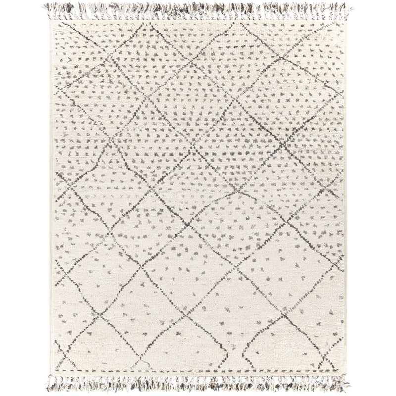 media image for Meknes MEK-1004 Hand Knotted Rug in Cream & Charcoal by Surya 285