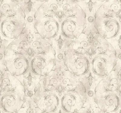 product image of Casimir Silver/Purple Wallpaper from the Jasper Collection by Mayflower 523