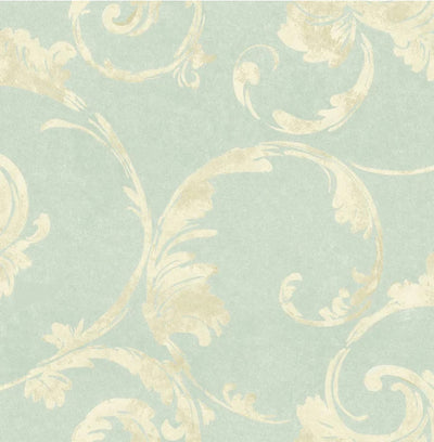 product image of Seapowet Turquiose Wallpaper from the Tiverton Collection by Mayflower 515