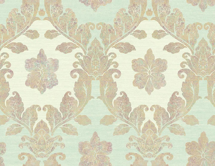 media image for Tiverton Turquiose Wallpaper from the Tiverton Collection by Mayflower 255