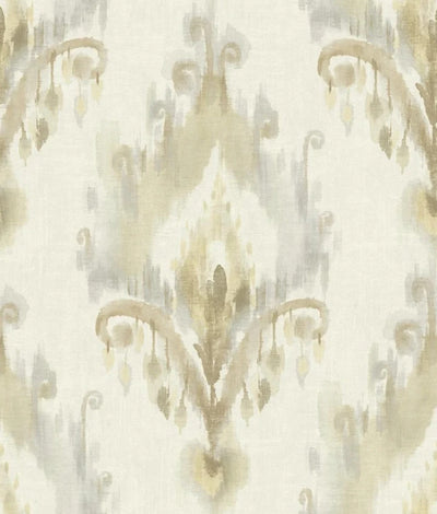 product image of Diana Neutral/Gold Wallpaper from the Romance Collection by Mayflower 554