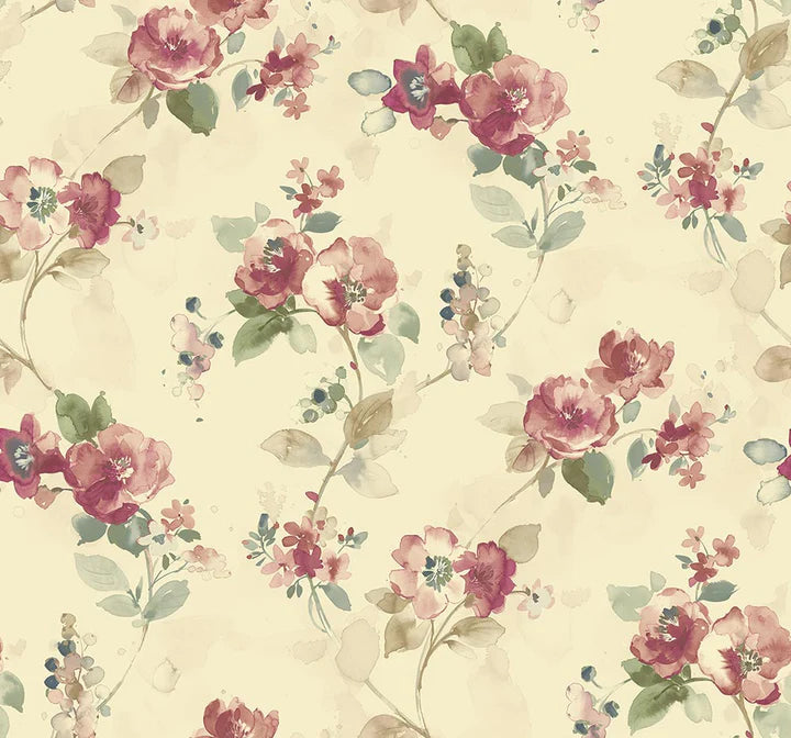 media image for Lolita Vintage Wallpaper from the Romance Collection by Mayflower 223